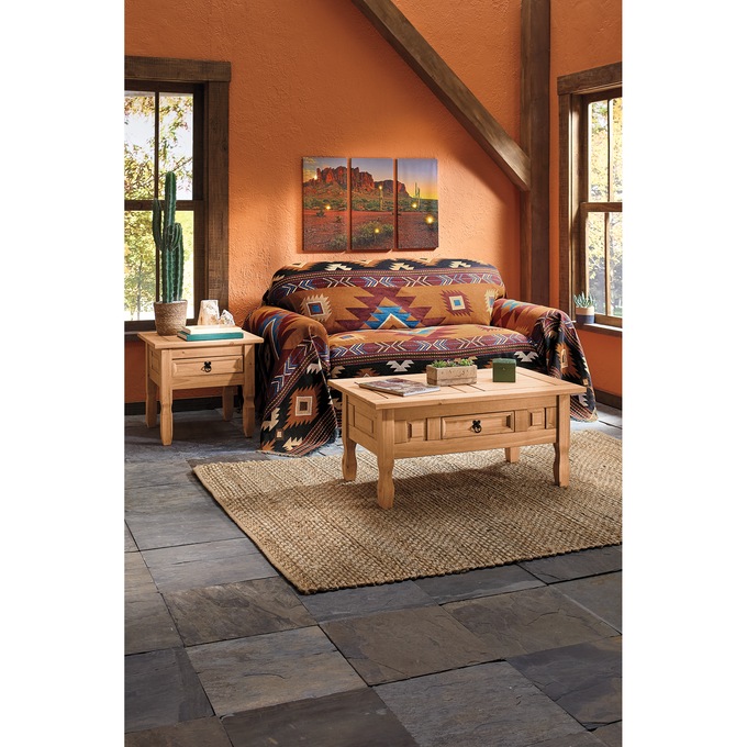Pine Coffee Table, , large