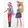 Set of 2 Cutesy Bow Dolls, , large