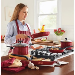 Ginny&#39;s 9-Piece Aluminum Cookware Set, , large
