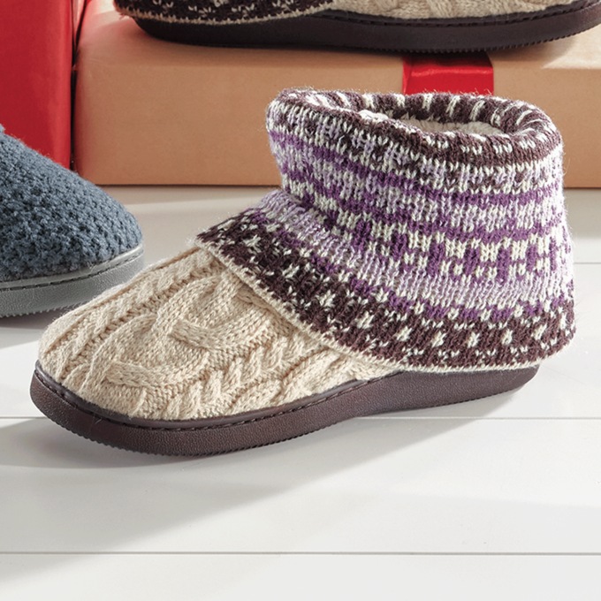 MUK LUKS Rochelle Slipper Bootie, , large