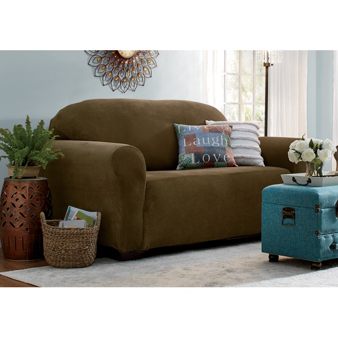Stretch Pique Slipcover, , large