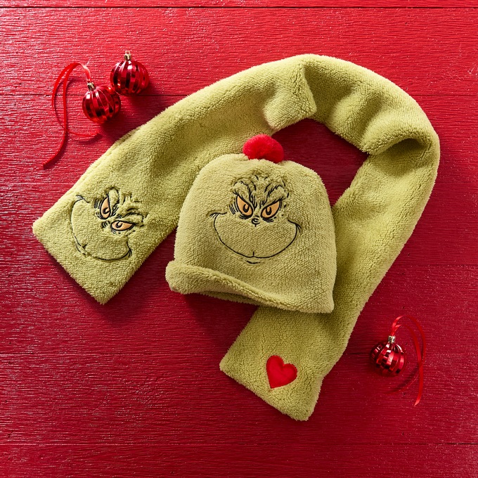 2-Piece Grinch Cold Weather Gift Set, , large