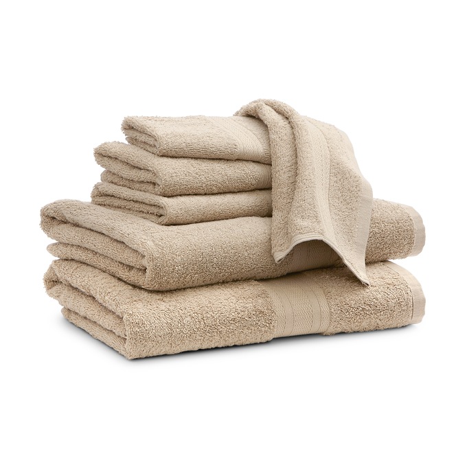 Color Connection® 6-Piece Cotton Towel Set, , large