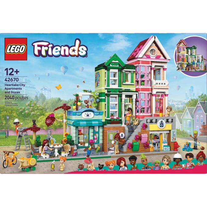 LEGO Friends Heartlake City Apartments & Stores, , large