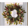 Berry Pinecone and Dried Orange Wreath, , large