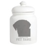 Personalized Pet Treat Jar, , large