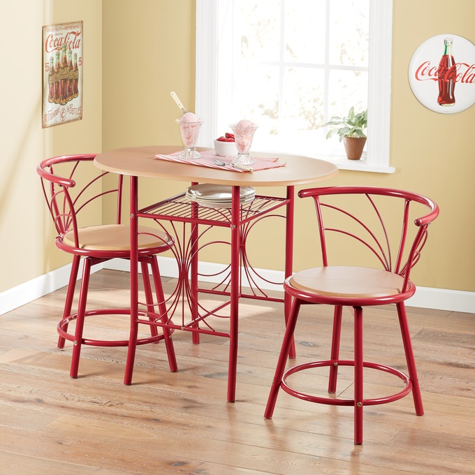 3-Piece Colorful Bistro Set, , large