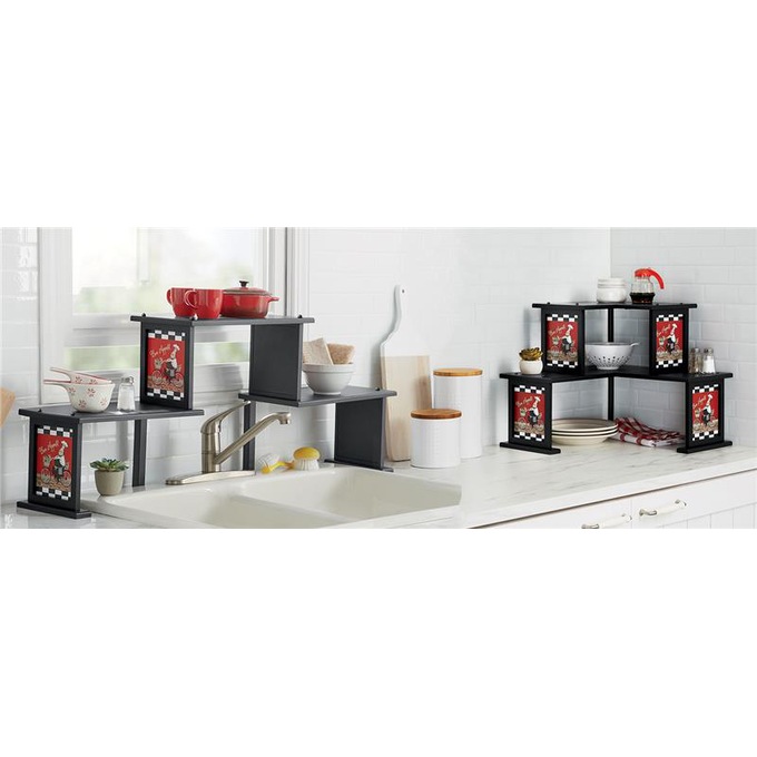 Bon App&amp;eacute;tit Chef Kitchen Shelves, , large
