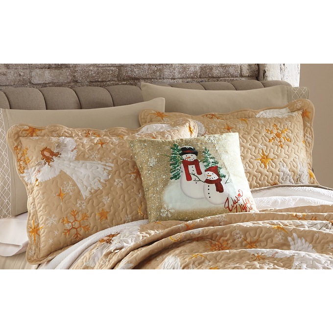 Winter Angels Sham, , large