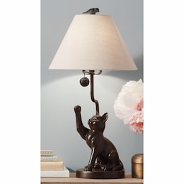 Country Cat Lamp, , large