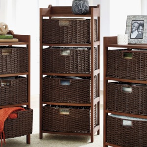 4-Basket Curved Cabinet, , large