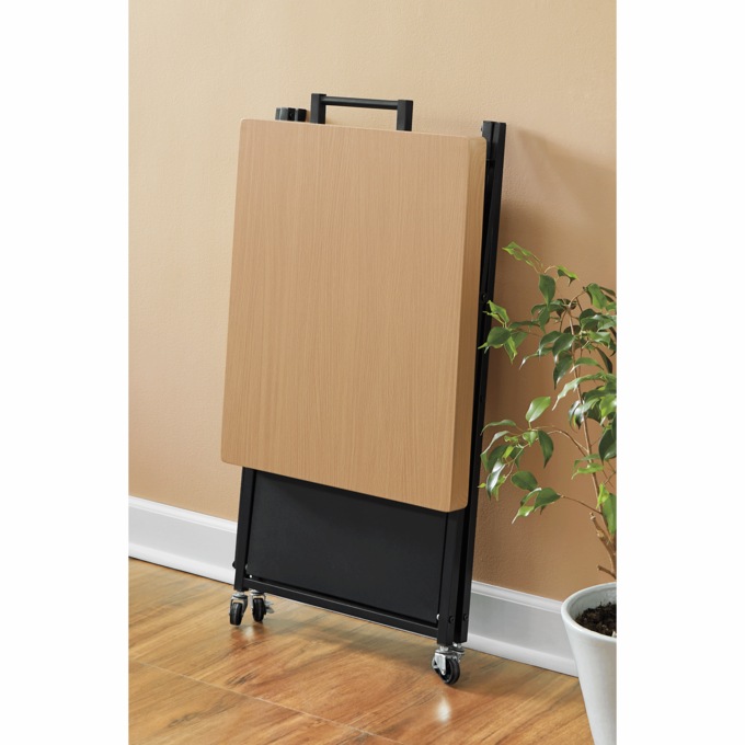 Compact Folding Kitchen Cart, , large