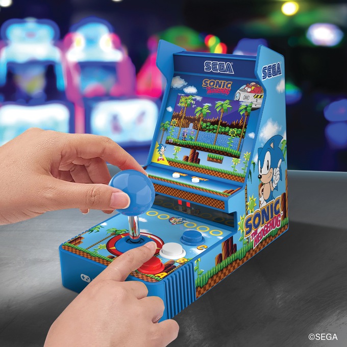 Sonic the Hedgehog Joystick Player Arcade, Blue, large