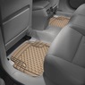WeatherTech 4-Piece Trim-to-Fit Car Floor Mats, All-Weather, Tan, large