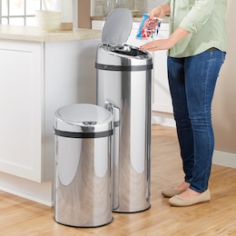 Auto-Open Trash Bins, , large