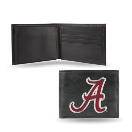 NCAA Leather Bifold Wallet, , large