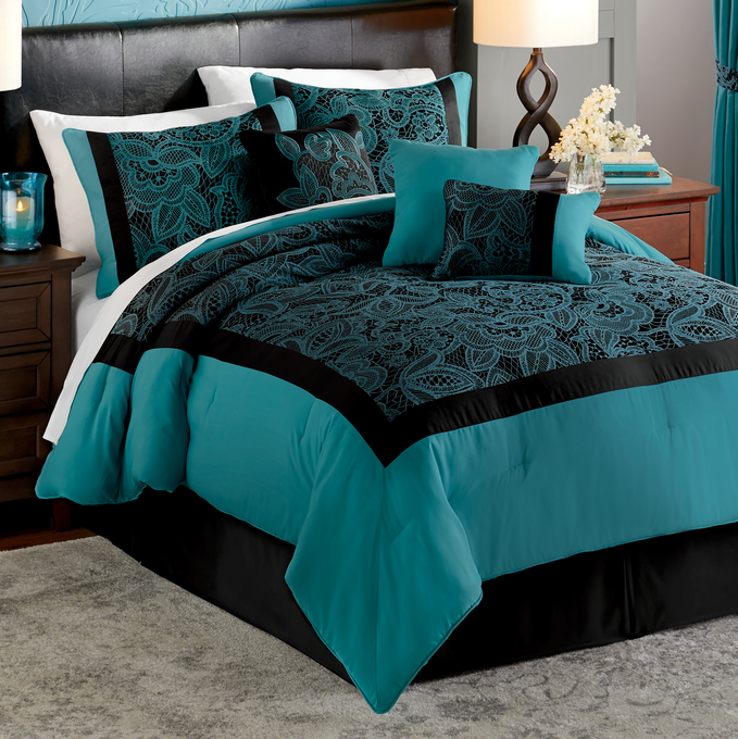 Carlow 7-Piece Comforter Set, , large
