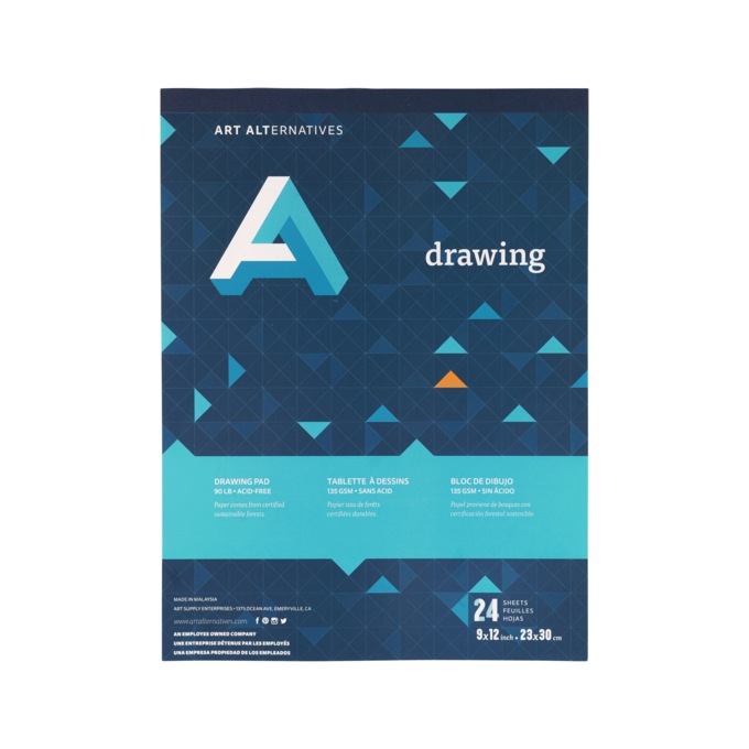 Art Alternatives Artist's Drawing Pad Value Pack, , large