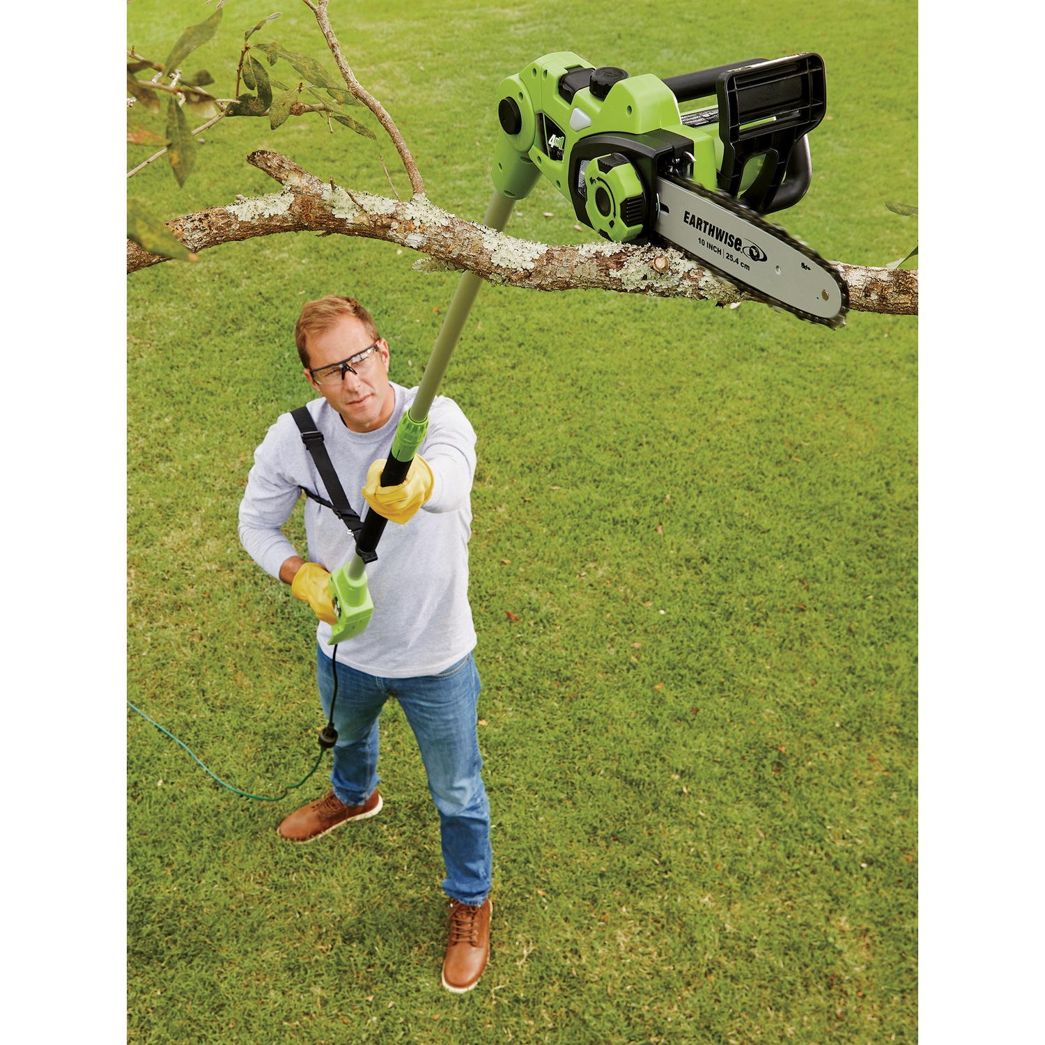 Earthwise 4 In 1 Convertible Electric Pole Chainsaw Ginny s
