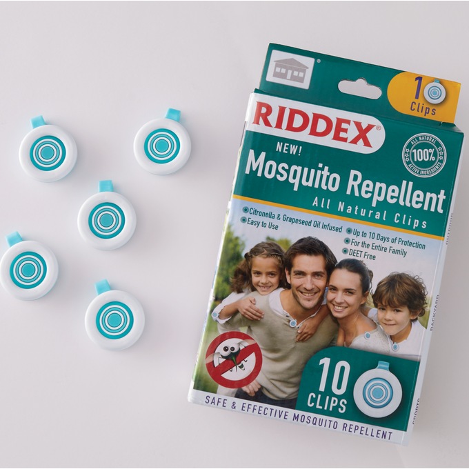 Riddex Mosquito Repellent All Natural Clips, , large