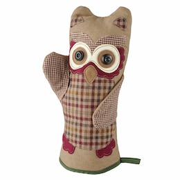 Owl Oven Mitt, , large