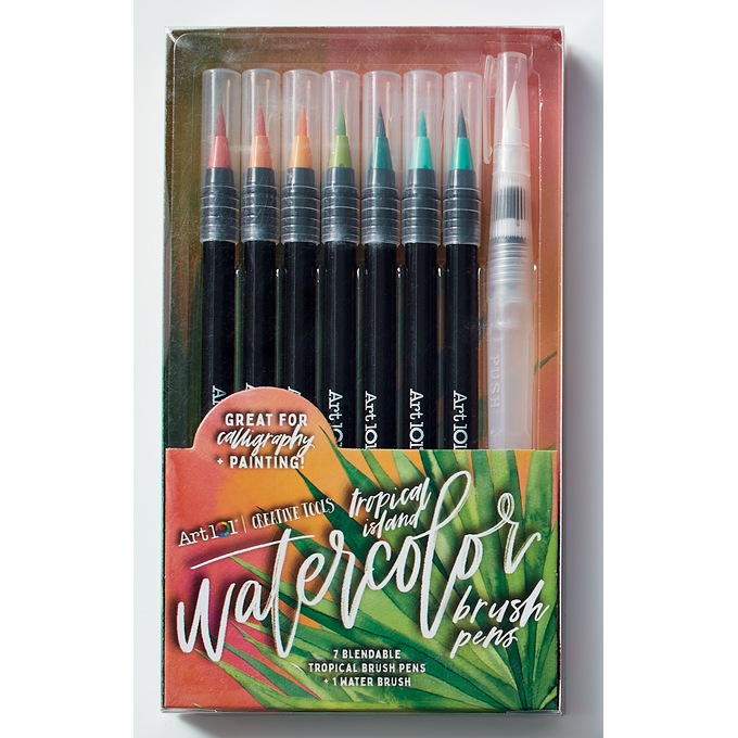 Art 101 Watercolor Brush Pens, , large