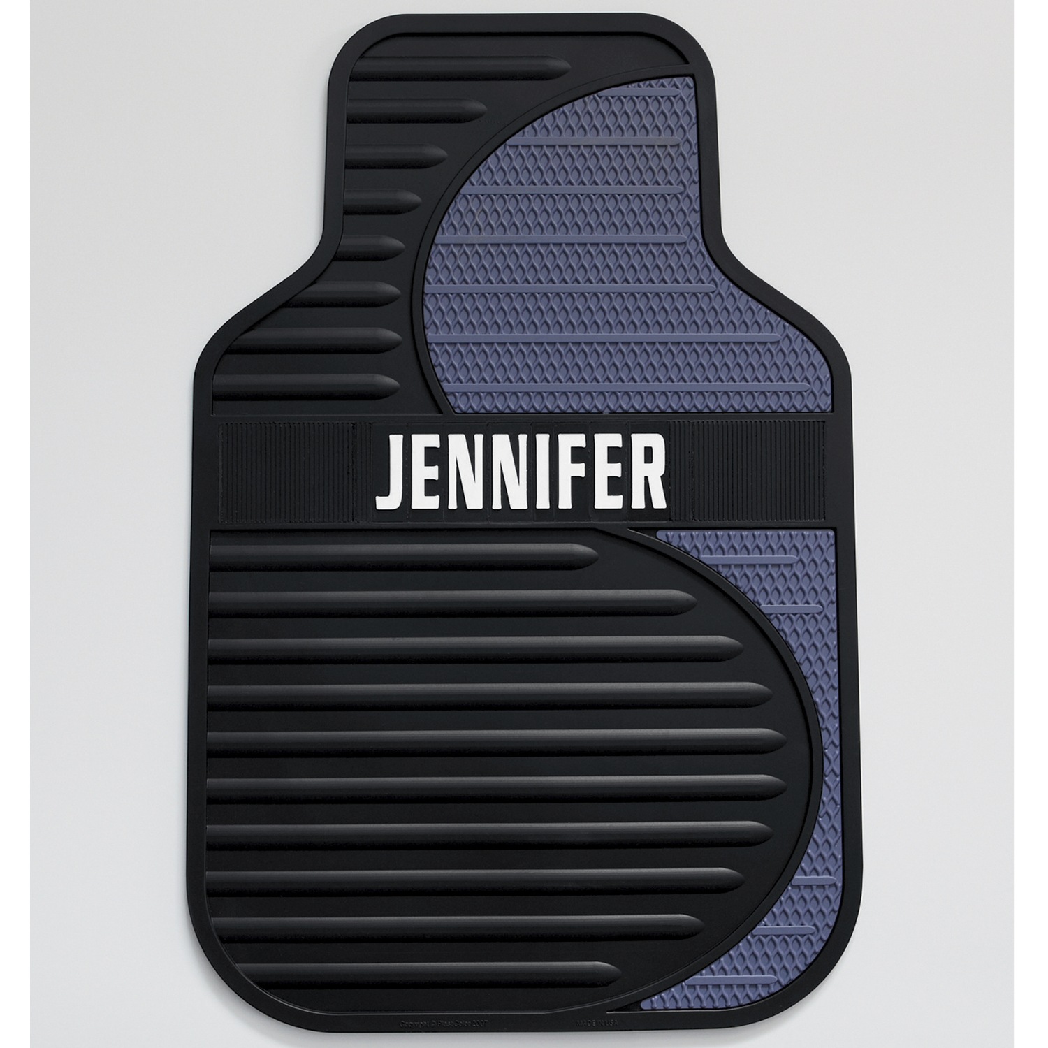 Set of 2 Personalized Swirl Car Mats Ginny's