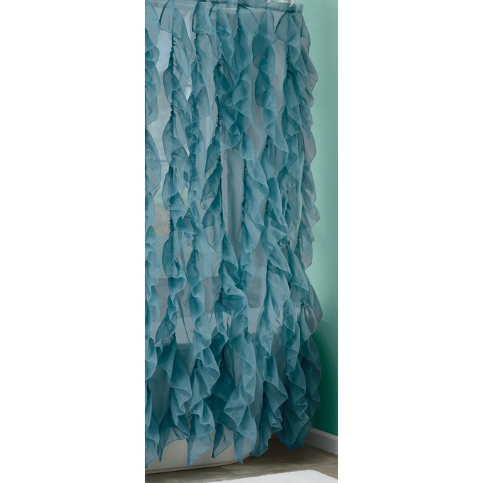 Cascade Shower Curtain, , large