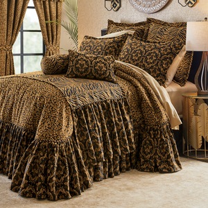 Bordeaux 7-Piece Jacquard Bedspread Set, , large