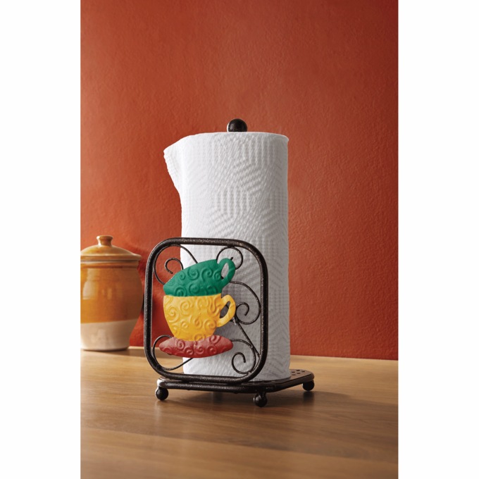 Coffee paper towel hotsell holder