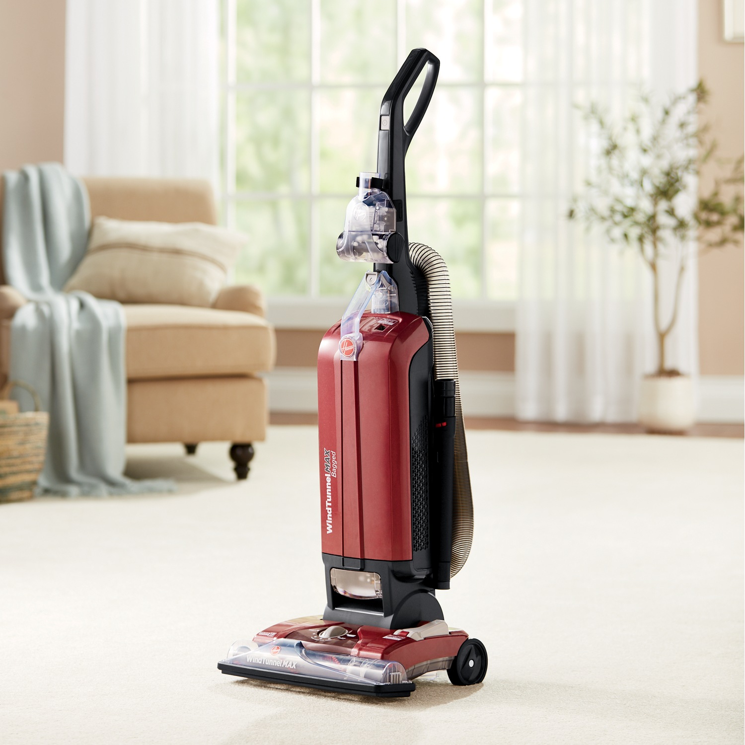 Hoover Windtunnel Max Bagged Upright Vac and Replacement Bags Ginny
