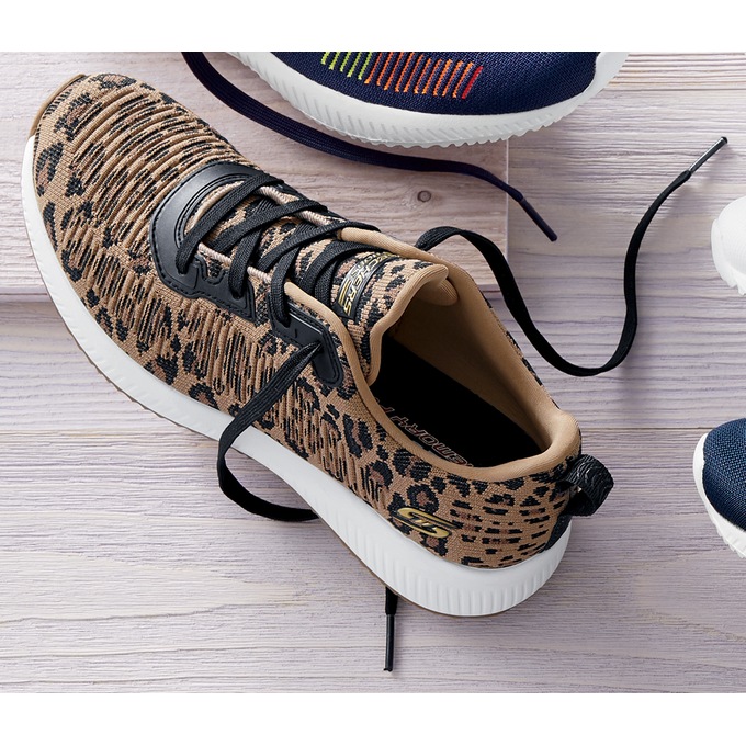 Skechers sale bobs leopard