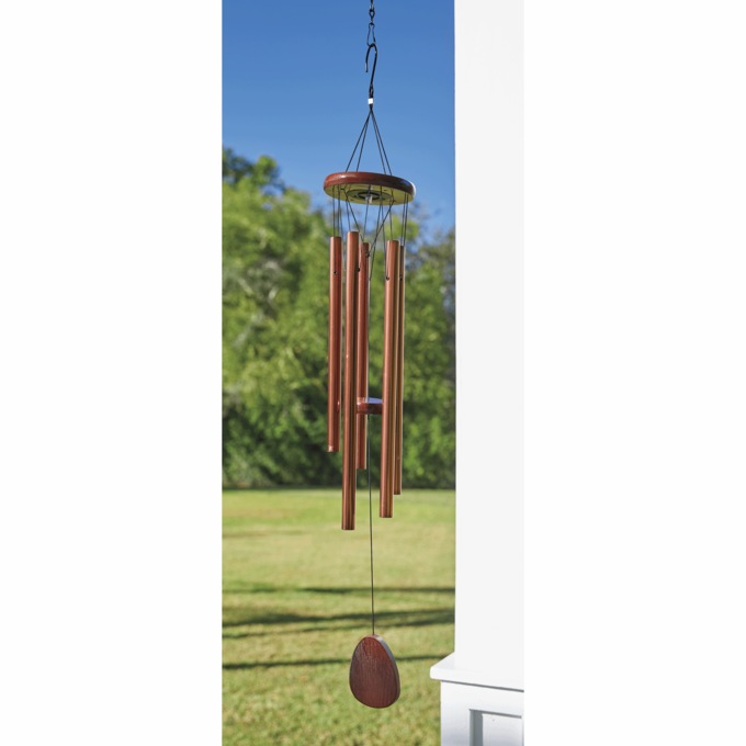 Solar Color-Changing Wind Chime, , large
