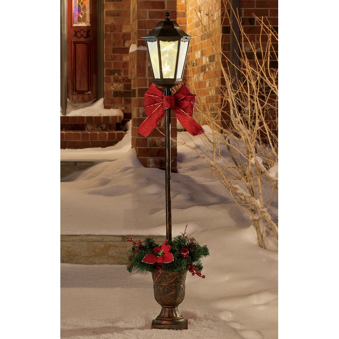 Prelit Lamppost, , large