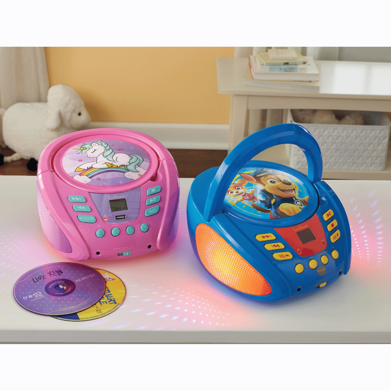 Lexibook Kids’ Bluetooth CD Player with Lights | Ginny's