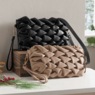 Textured Wristlet Crossbody Bag, , large