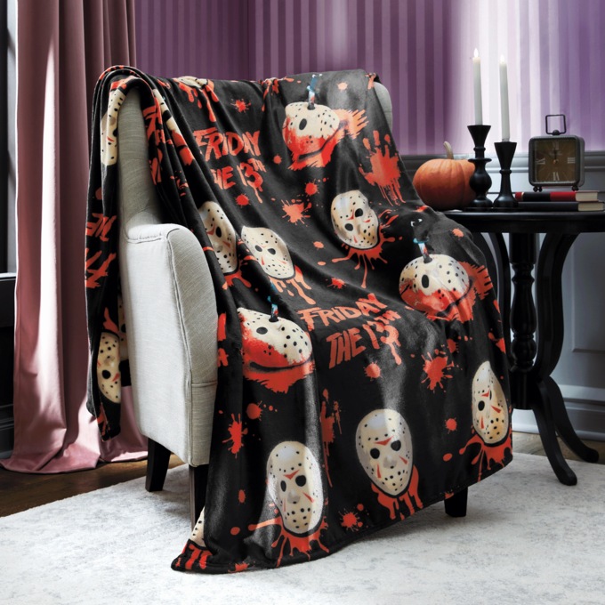 Friday the 13th Silk Touch Throw, Multi, large