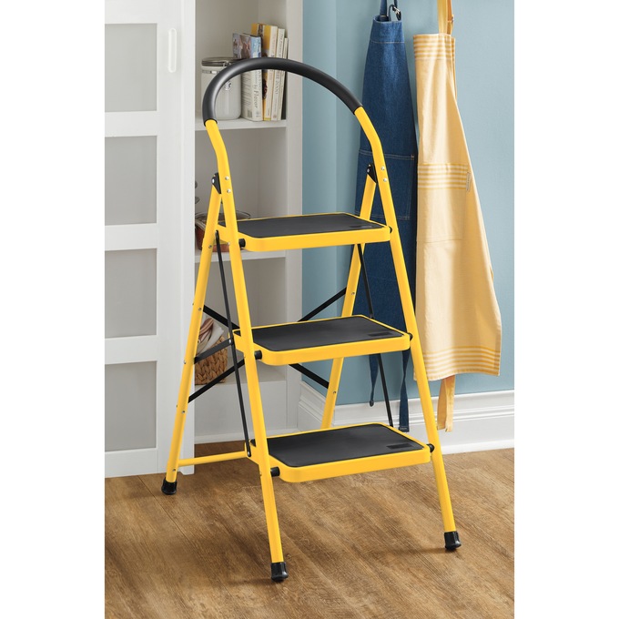 3-Step Folding Ladder, , large