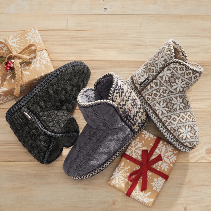MUK LUKS Women&#39;s Leigh Slipper Bootie, , large