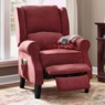 Massage Wingback Recliner with Heat, , large