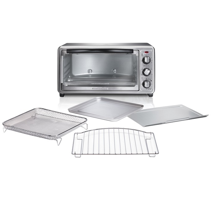 Hamilton Beach 6-Slice Sure Crisp Air Fryer Oven, , large