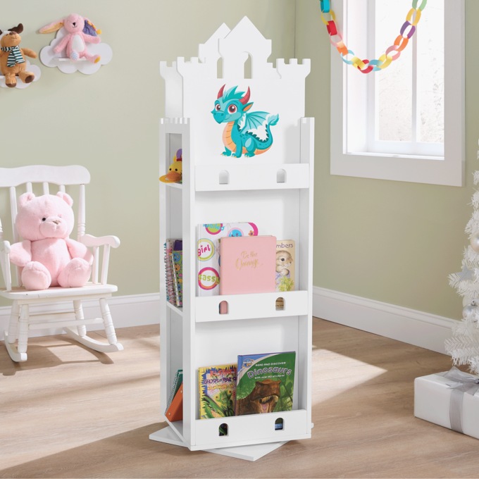 Dragon Castle Swiveling Book Storage, , large