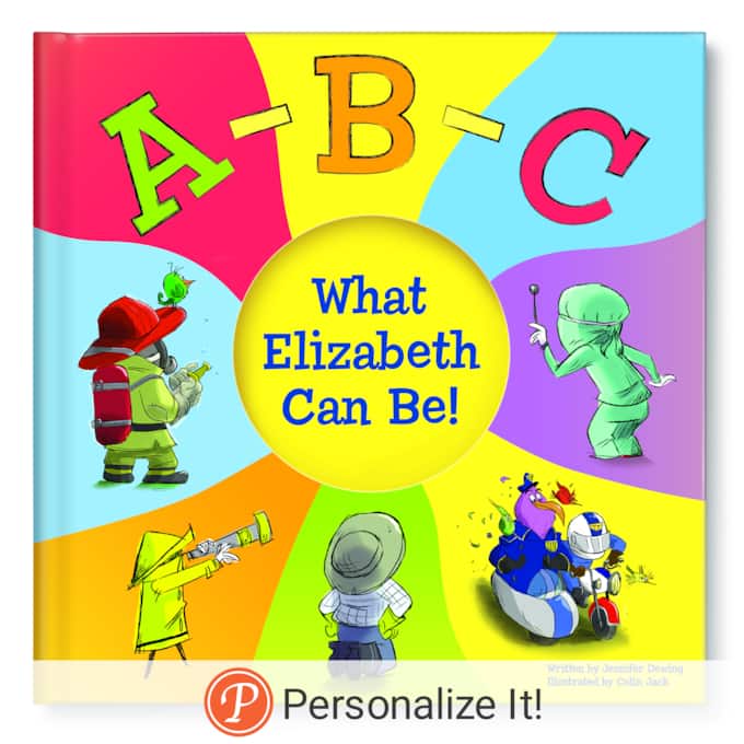 A-B-C What Can I Be Personalized Book, , large