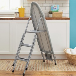 Ironing Board and Ladder with Iron Rest, , large