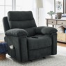 Rocking Recliner with Massage & Heat, , large