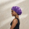 2-Pack Satin Sleep Caps, , large