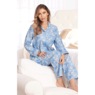 Cozee Corner Printed Flannel Pajamas, , large