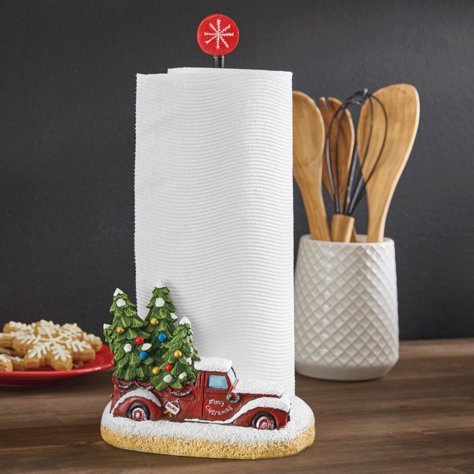Holiday Paper Towel Holder, , large