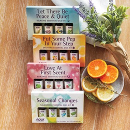 NOW Essential Oil Aromatherapy Blend Sets, , large