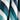 Set of 2 Serene Bath Sheets, Azure Blue Stripe, swatch